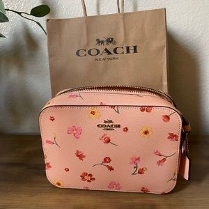 Women's Mini Camera Bag with Mystical Floral Design